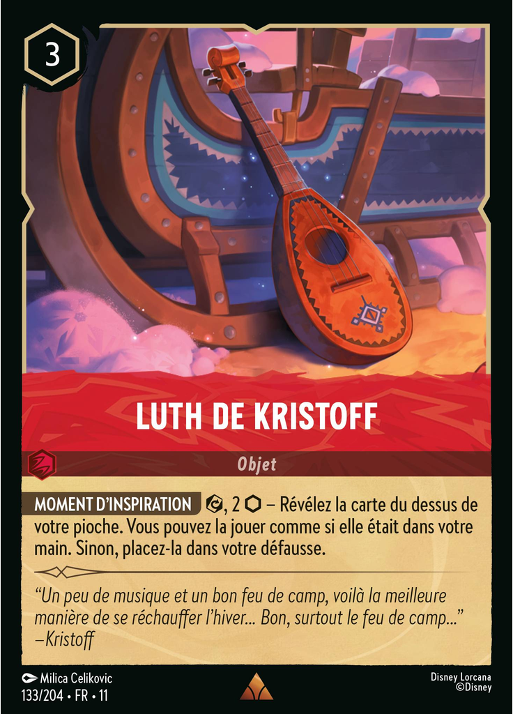 Kristoff's Lute (Foil)
