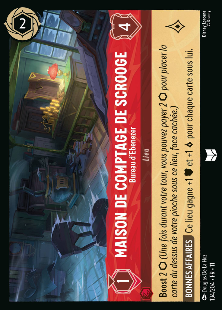 Scrooge's Counting House - Ebenezer's Office (Foil)