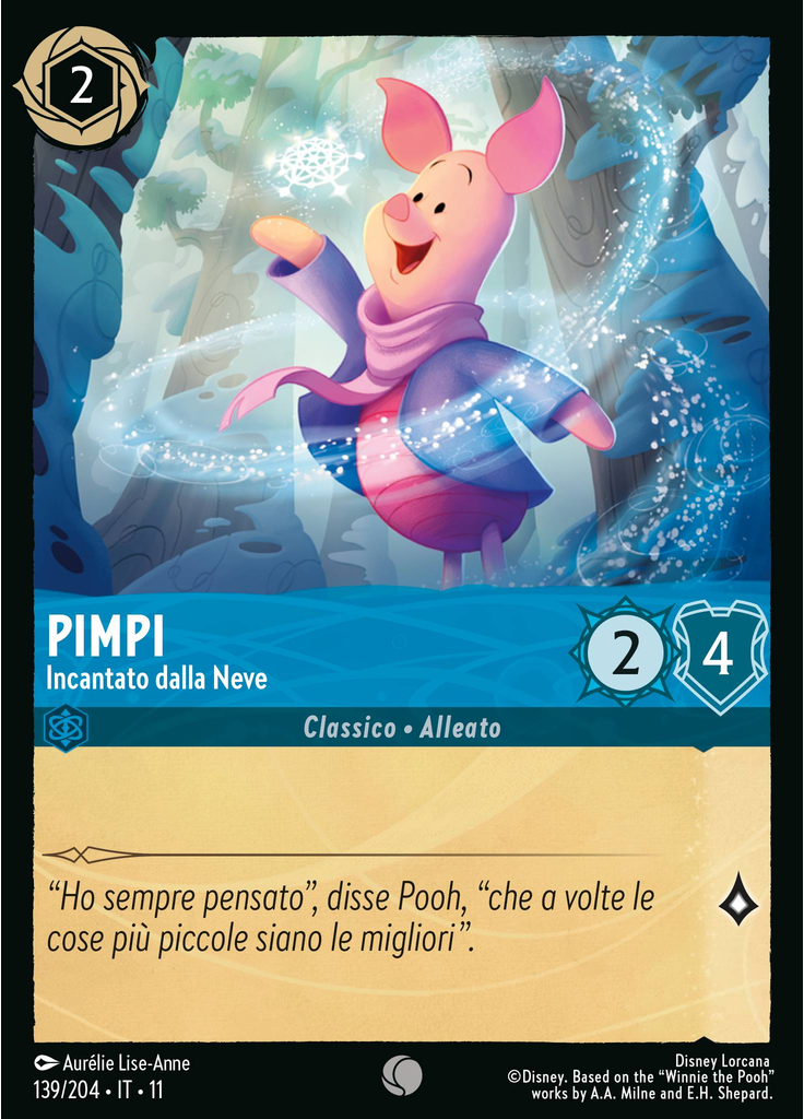 Piglet - Entranced by Snow (Foil)