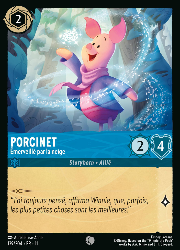 Piglet - Entranced by Snow