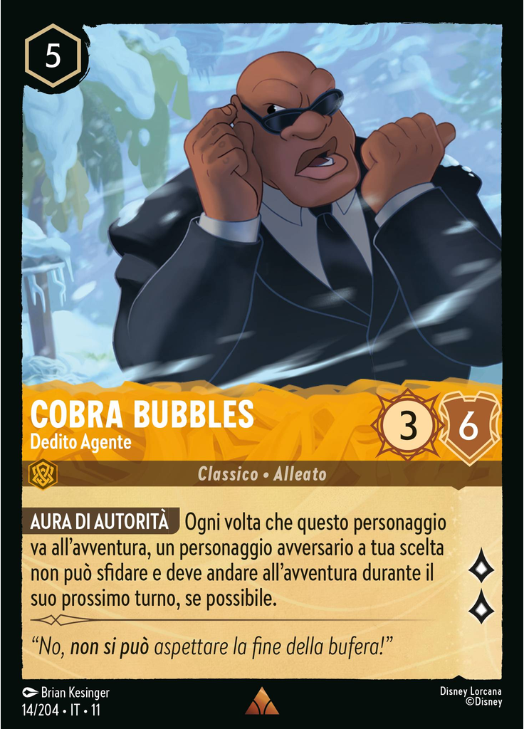 Cobra Bubbles - Dedicated Official (Foil)