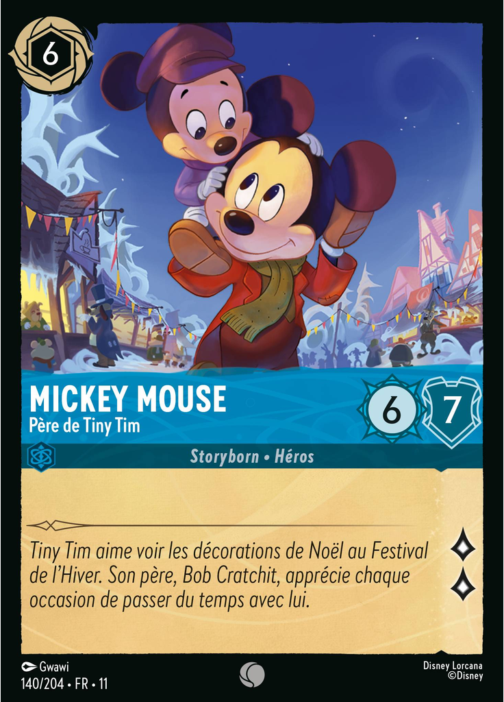 Mickey Mouse - Tiny Tim's Father (Foil)