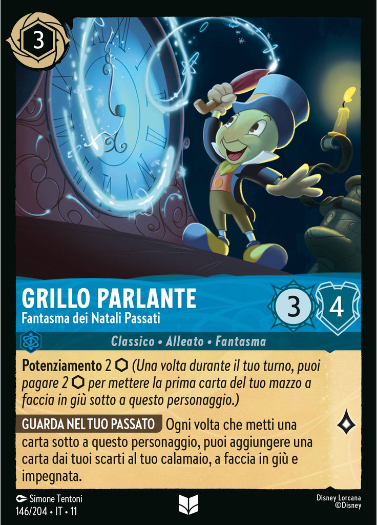 Jiminy Cricket - Ghost of Christmas Past (Foil)