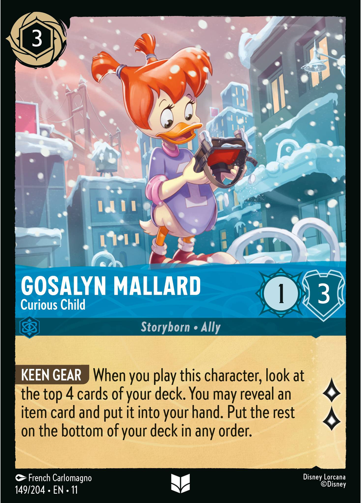 Gosalyn Mallard - Curious Child (Foil)