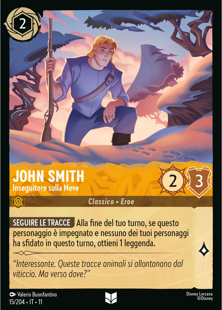 John Smith - Snow Tracker