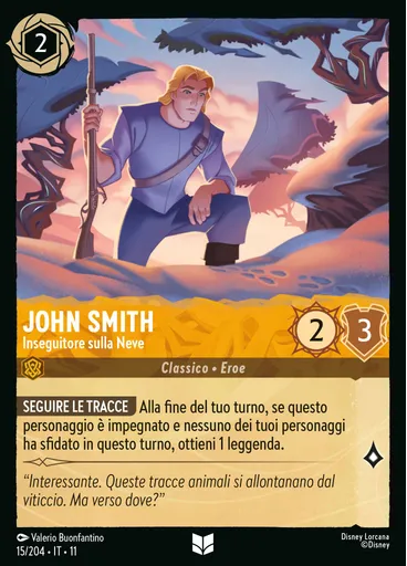 John Smith - Snow Tracker