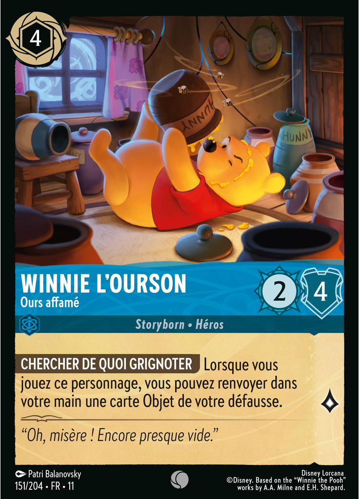 Winnie the Pooh - Hungry Bear (Foil)