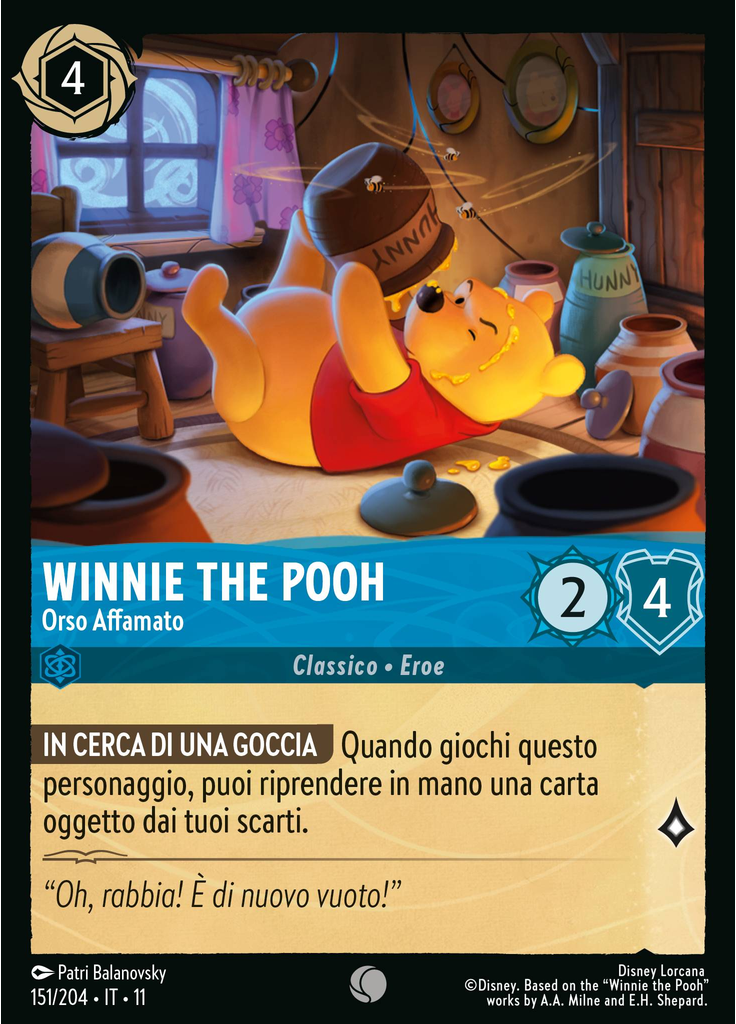Winnie the Pooh - Hungry Bear (Foil)