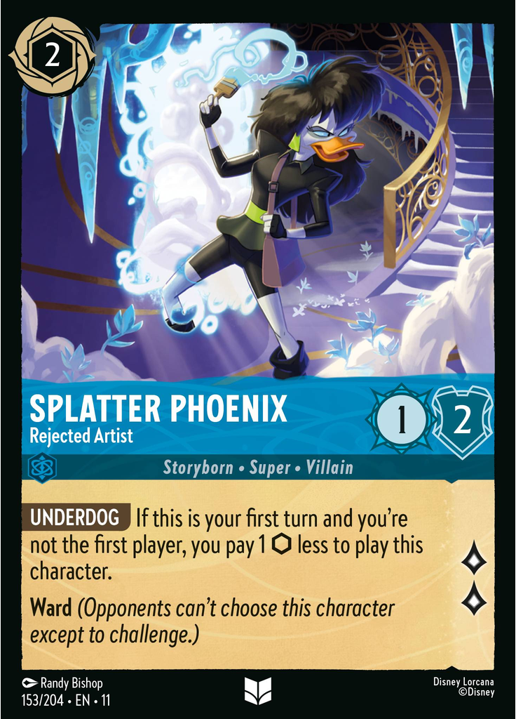 Splatter Phoenix - Rejected Artist (Foil)