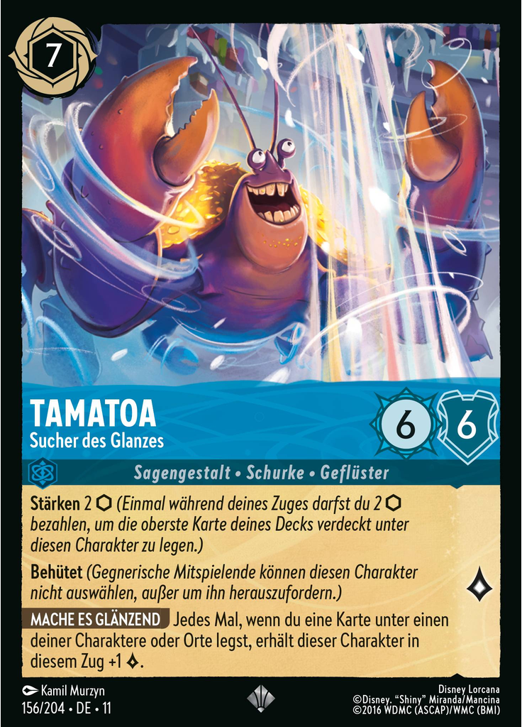 Tamatoa - Seeker of Shine (Foil)