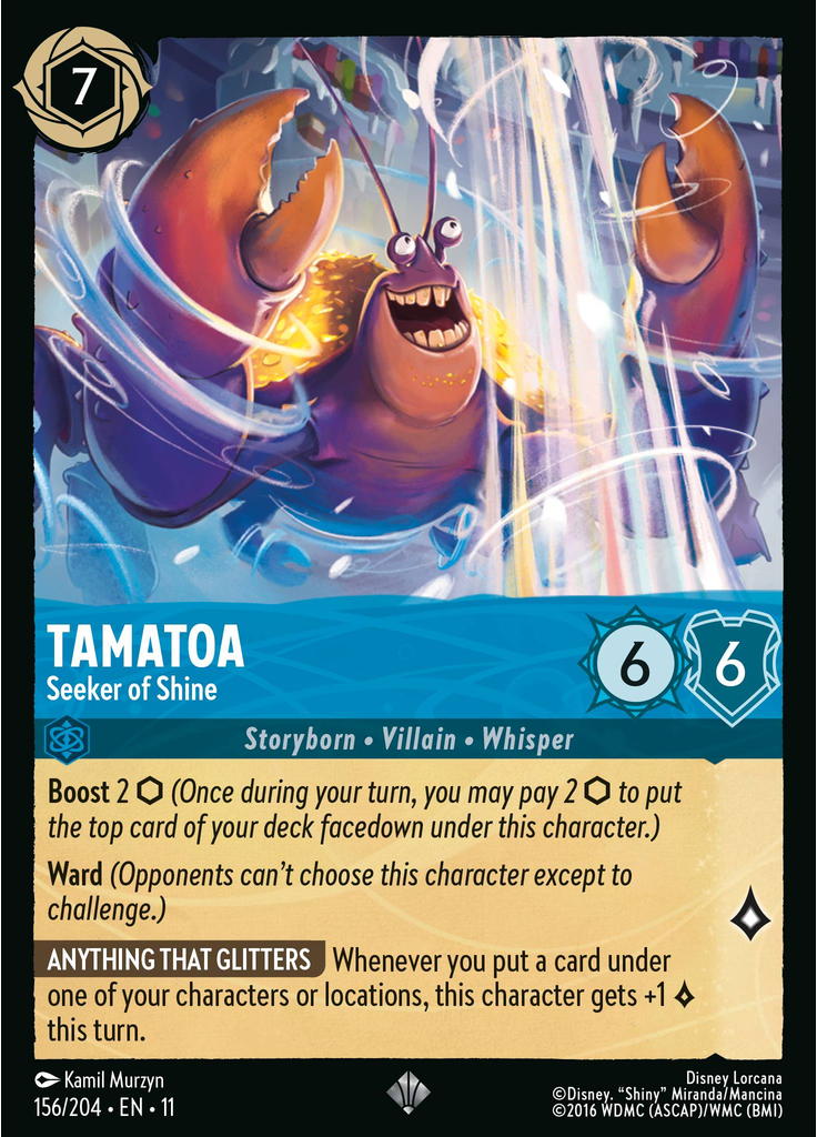 Tamatoa - Seeker of Shine (Foil)