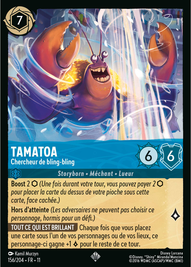 Tamatoa - Seeker of Shine (Foil)