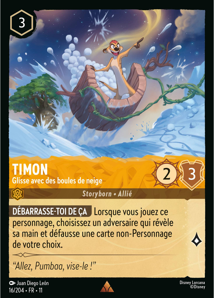 Timon - Snowball Swiper (Foil)