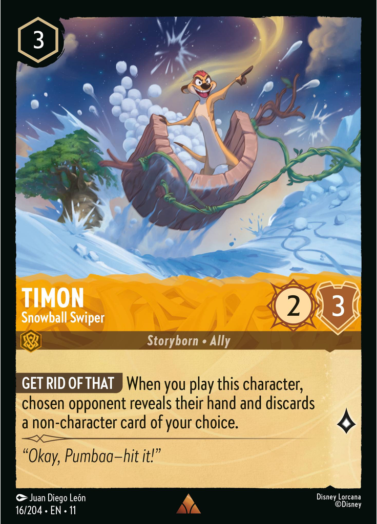 Timon - Snowball Swiper