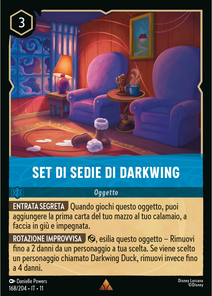 Darkwing's Chair Set (Foil)
