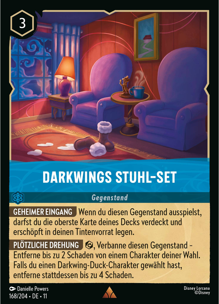 Darkwing's Chair Set