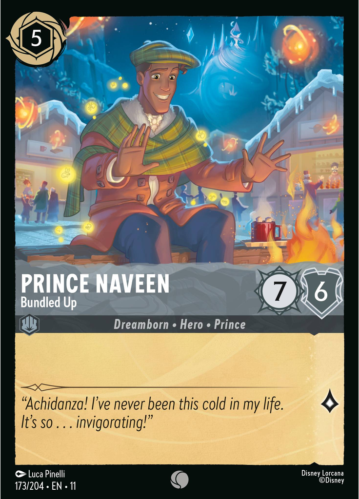 Prince Naveen - Bundled Up