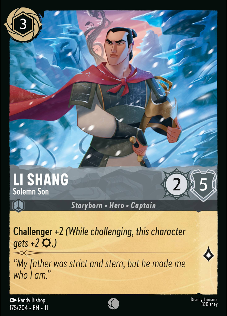 Li Shang - Solemn Son (Foil)