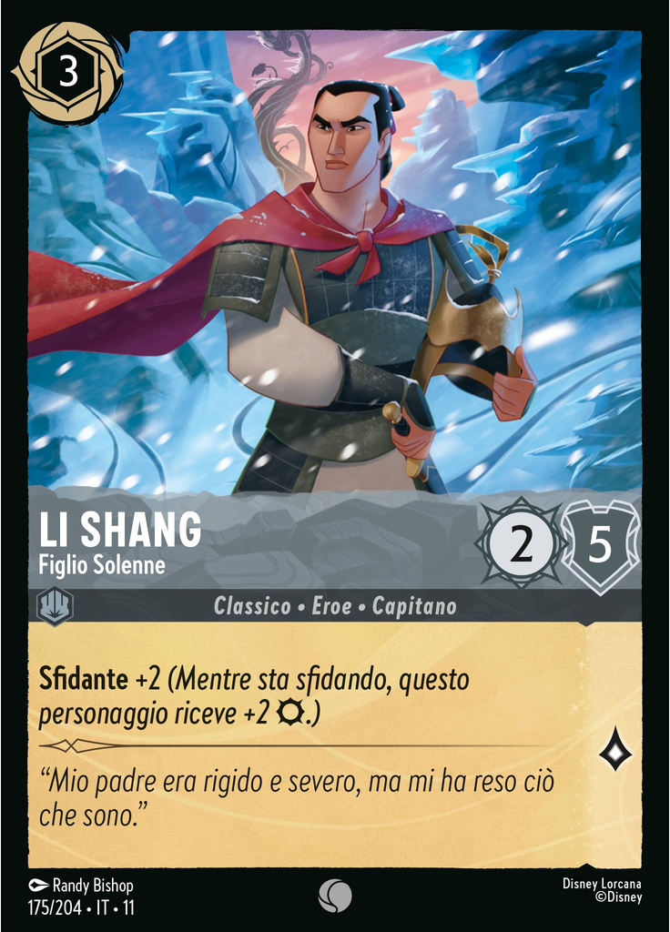 Li Shang - Solemn Son (Foil)