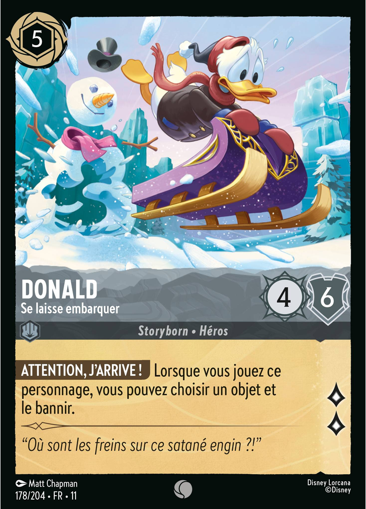 Donald Duck - Along for the Ride (Foil)
