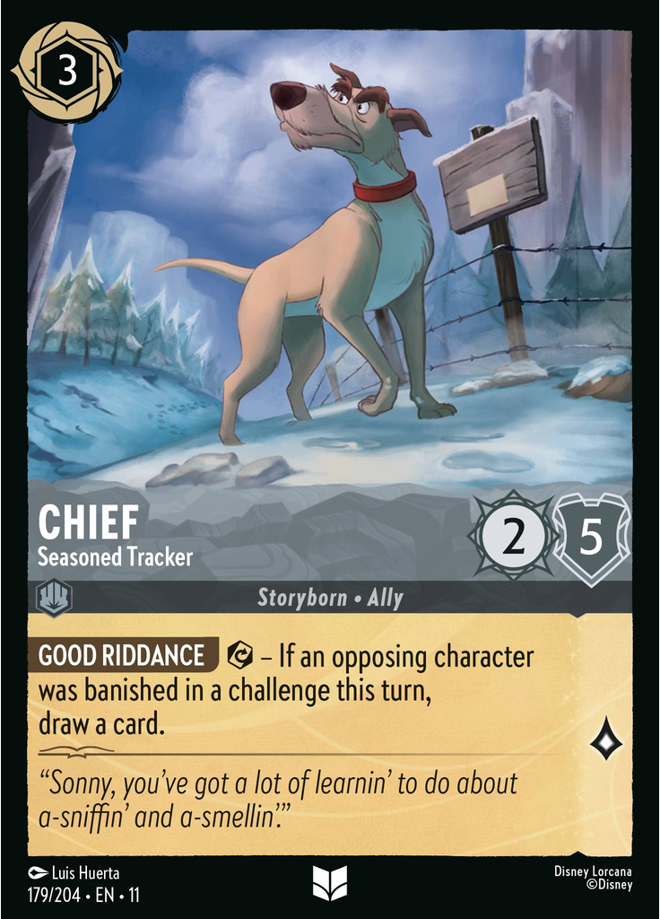 Chief - Seasoned Tracker