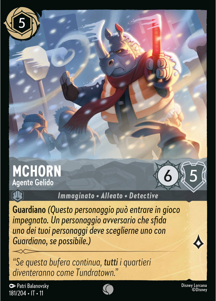 McHorn - Ice-Cold Officer (Foil)