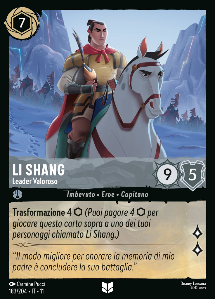 Li Shang - Valiant Leader (Foil)