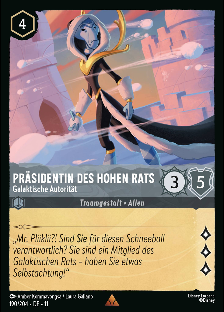 Grand Councilwoman - Galactic Authority (Foil)