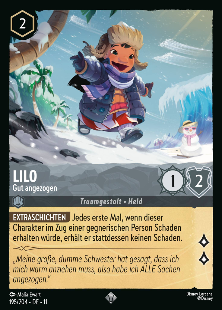 Lilo - Bundled Up (Foil)