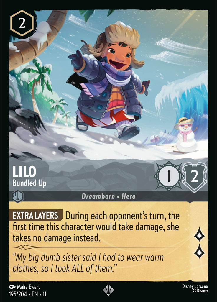 Lilo - Bundled Up (Foil)
