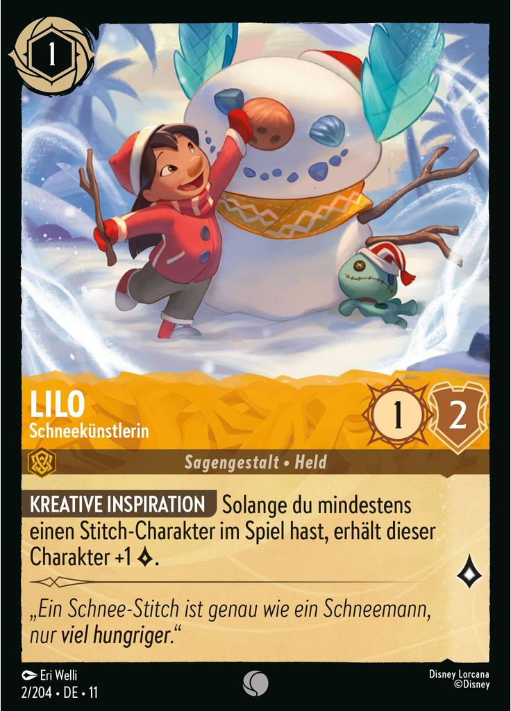 Lilo - Snow Artist (Foil)