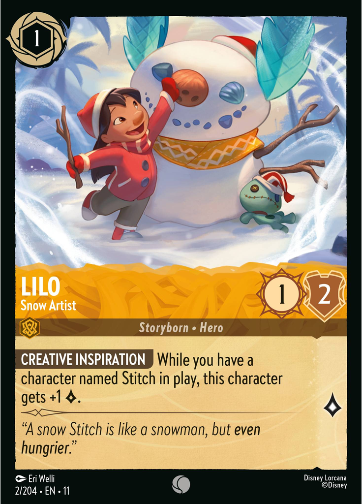Lilo - Snow Artist (Foil)
