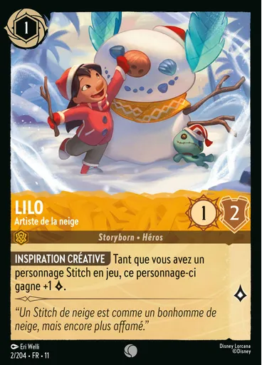 Lilo - Snow Artist
