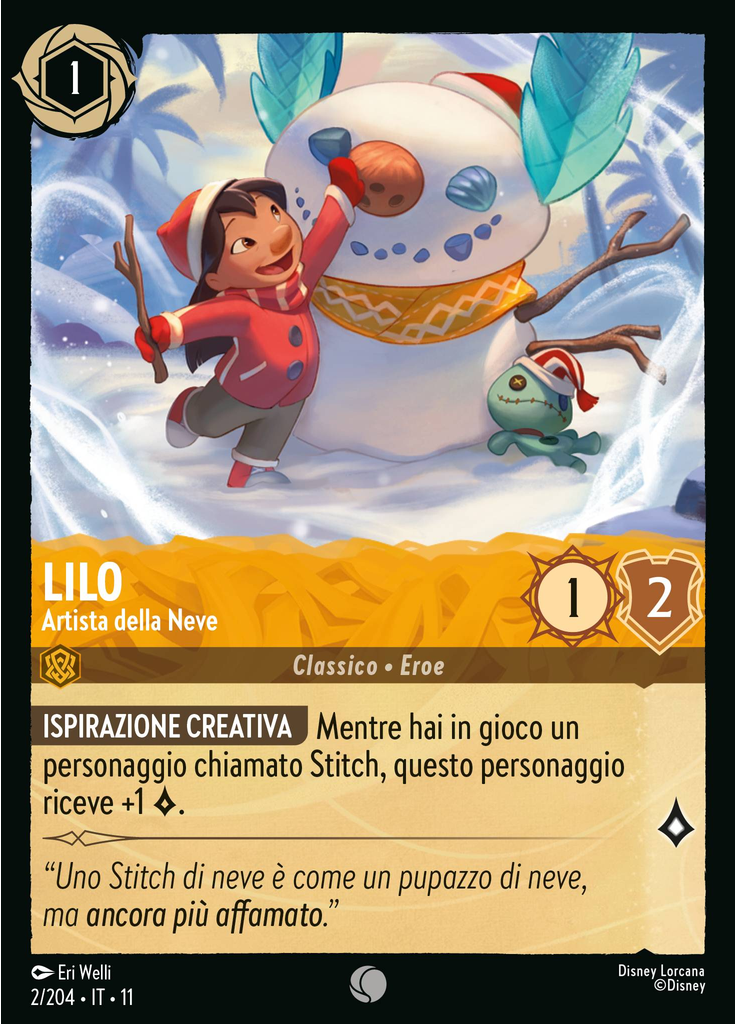 Lilo - Snow Artist
