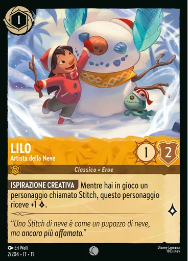 Lilo - Snow Artist