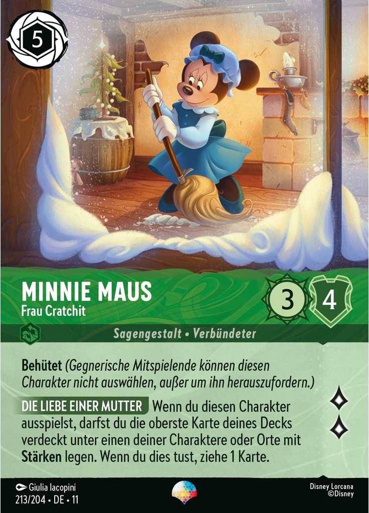 Minnie Mouse - Mrs. Cratchit
