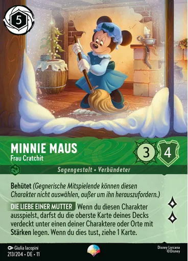 Minnie Mouse - Mrs. Cratchit