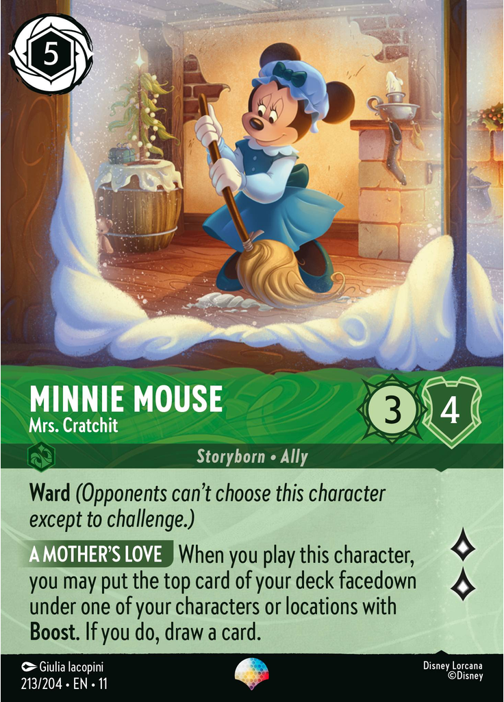 Minnie Mouse - Mrs. Cratchit