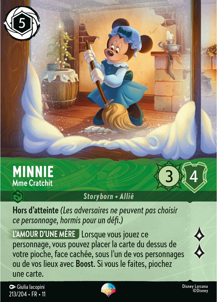 Minnie Mouse - Mrs. Cratchit