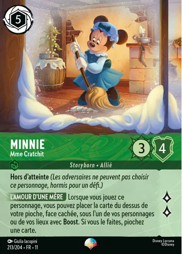 Minnie Mouse - Mrs. Cratchit