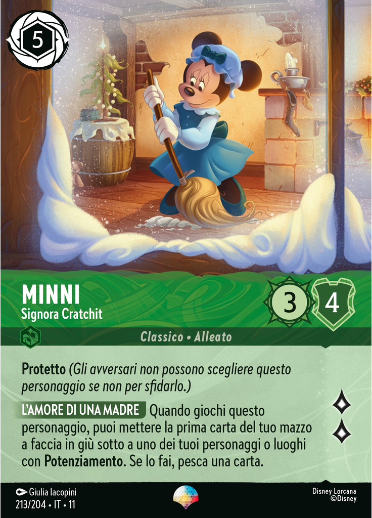 Minnie Mouse - Mrs. Cratchit