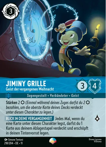 Jiminy Cricket - Ghost of Christmas Past
