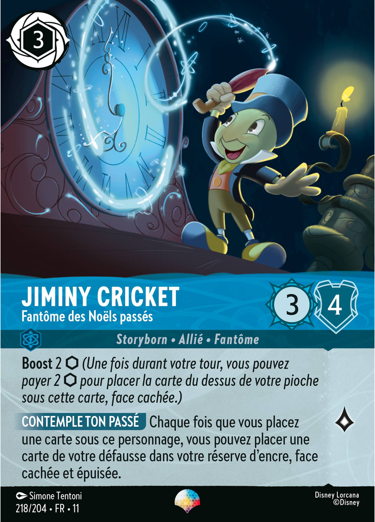 Jiminy Cricket - Ghost of Christmas Past