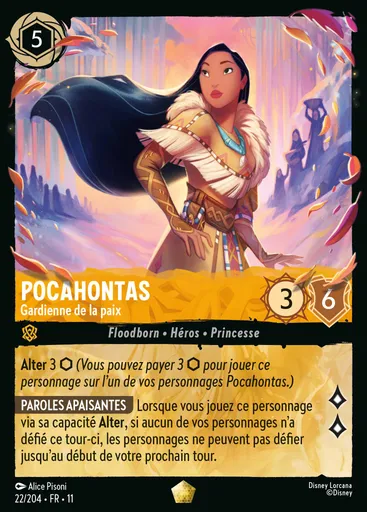 Pocahontas - Peacekeeper