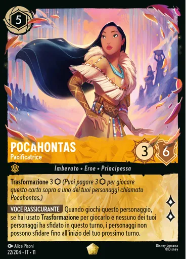 Pocahontas - Peacekeeper