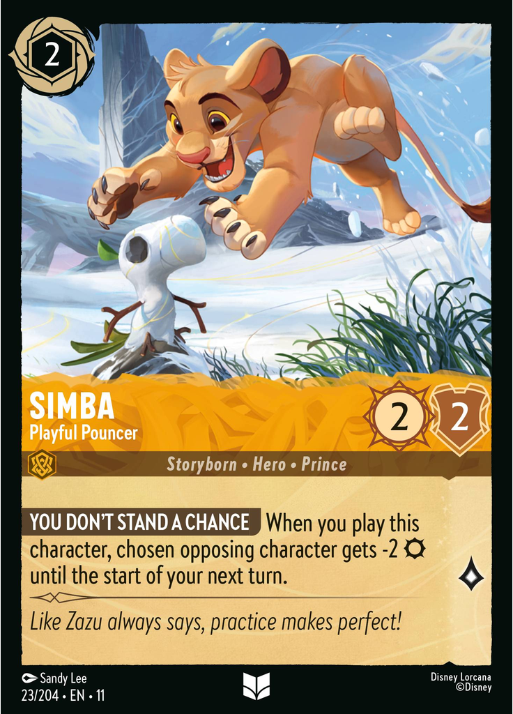 Simba - Playful Pouncer (Foil)