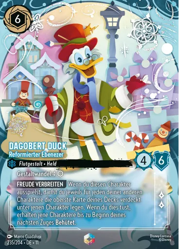 Scrooge McDuck - Reformed Ebenezer — Winterzauber
