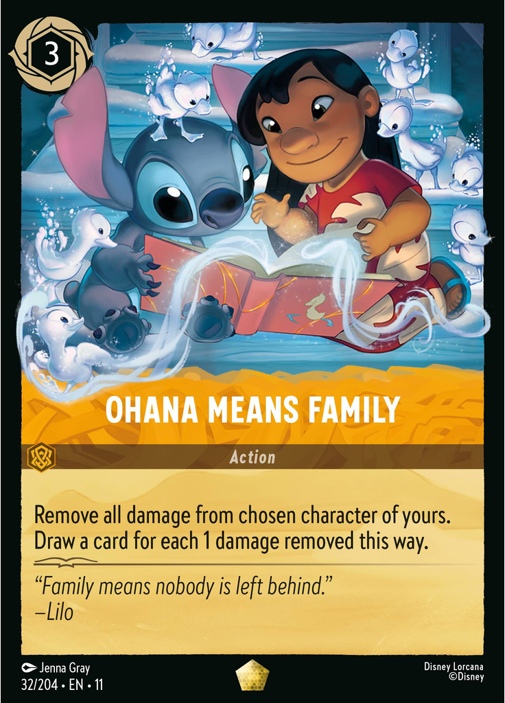 Ohana Means Family (Foil)