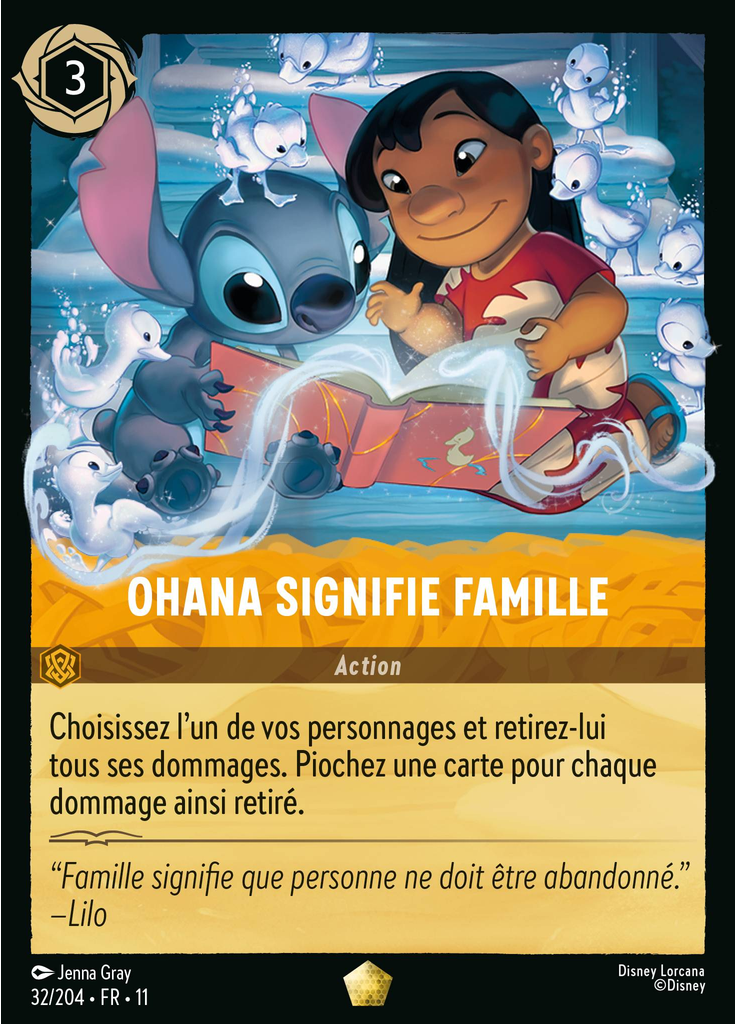 Ohana Means Family (Foil)