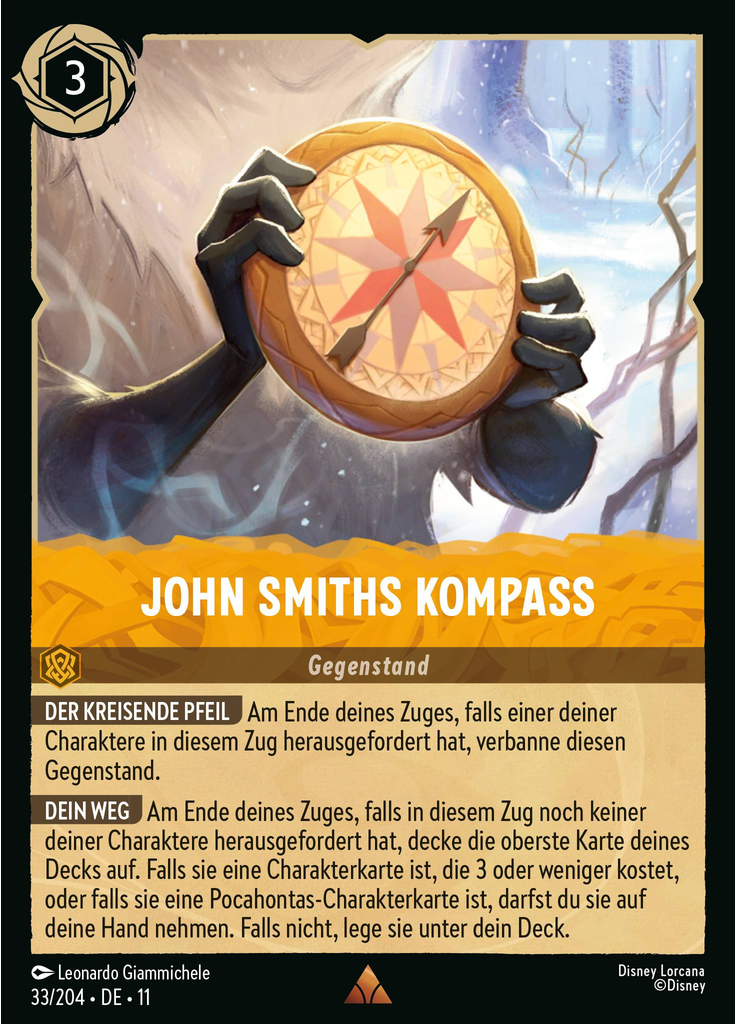 John Smith's Compass (Foil)